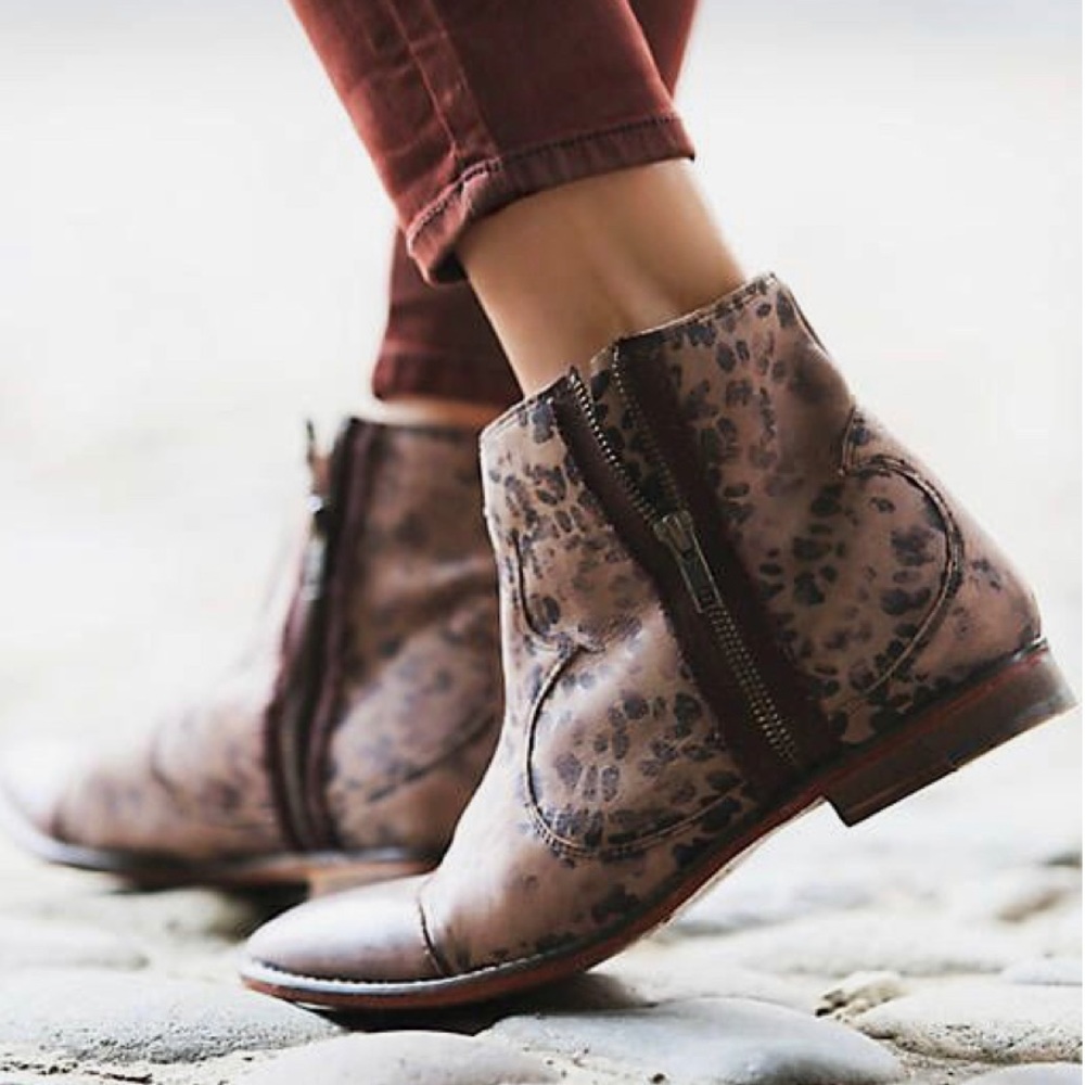 Free People Balta Leopard Boot